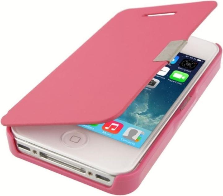 Actual product image König Design Mobile phone case for Apple iPhone 4 / 4s Pink brushed (G4s, Apple iPhone 4)