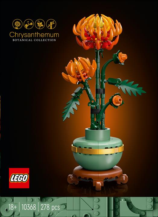 Actual product image LEGO Chrysantheme (10368, LEGO Botanical)