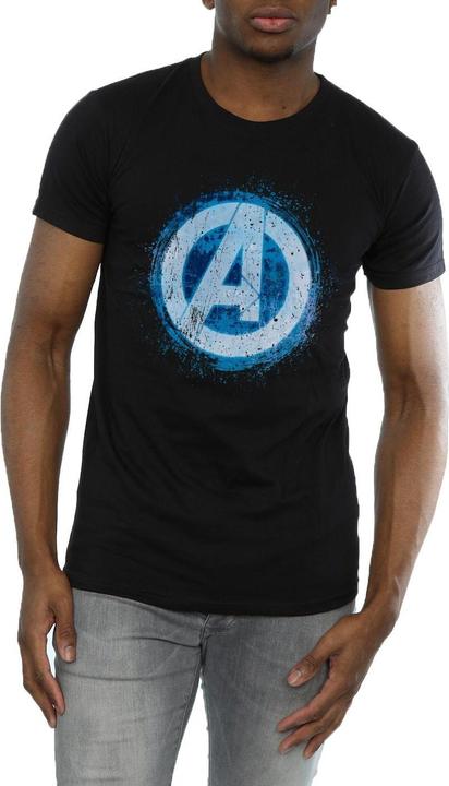 Produktbild Avengers Glühendes Logo TShirt (M)