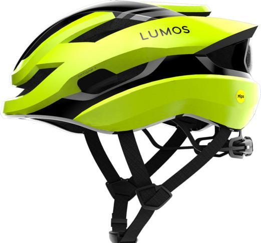 Actual product image Lumos Ultra Fly Pro Mips + Firefly - hyper green (54 - 61 cm)