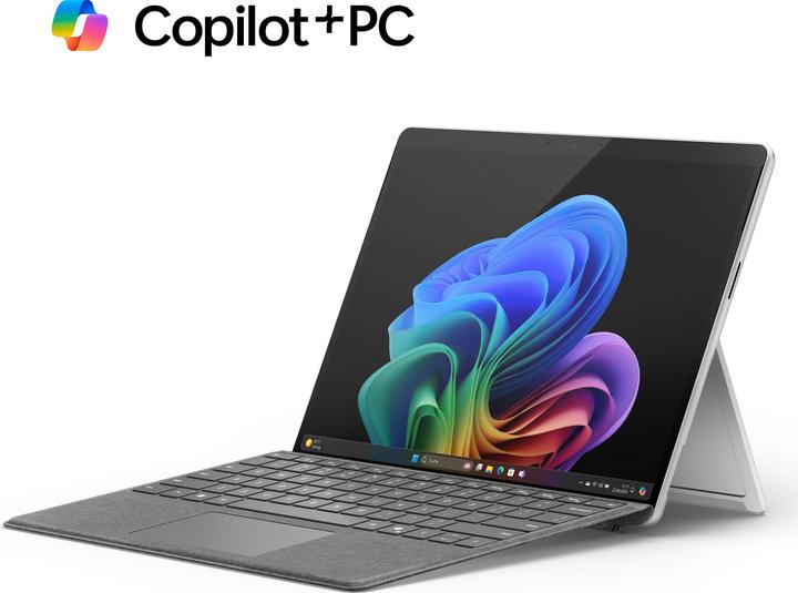 Image du produit Microsoft Surface Pro – Copilot+ PC (mit Netzteil) – 11. Edition (13", Snapdragon X Elite X1E-80-100, 16 Go, 1000 Go, Sans disposition de clavier)