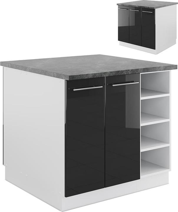 Produktbild Vicco Kücheninsel Fame-Line (90 x 90 x 81 cm)