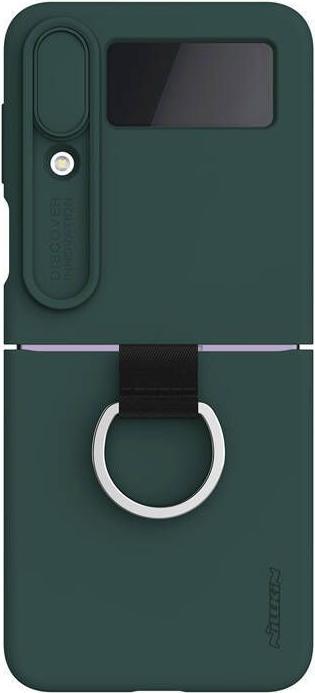 Nillkin CamShield Silky Silicone Case for Samsung Galaxy Z Flip 4 Silicone Cover with Camera Protect (Samsung Galaxy Z Flip4)