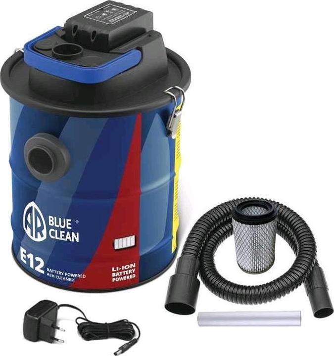 Annovi Reverberi E12B Aspiratore per ceneri con contenitore Batteria agli ioni di litio 18 V (Aspirapolvere cenere)