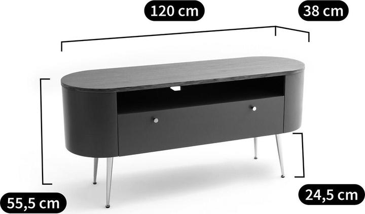 Image du produit La Redoute Interieurs Topim (120 x 38 x 55.5 cm)