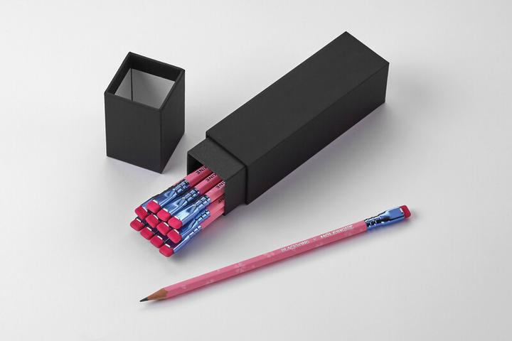 Image du produit Moleskine Crayons graphite BLACKWING Sakura avec gomme (12 x)