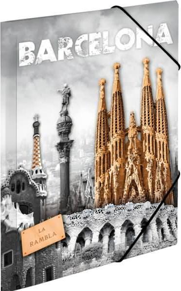 Produktbild HERMA Gummibandmappe Barcelona A4, Mehrfarbig (A4, 1 x)