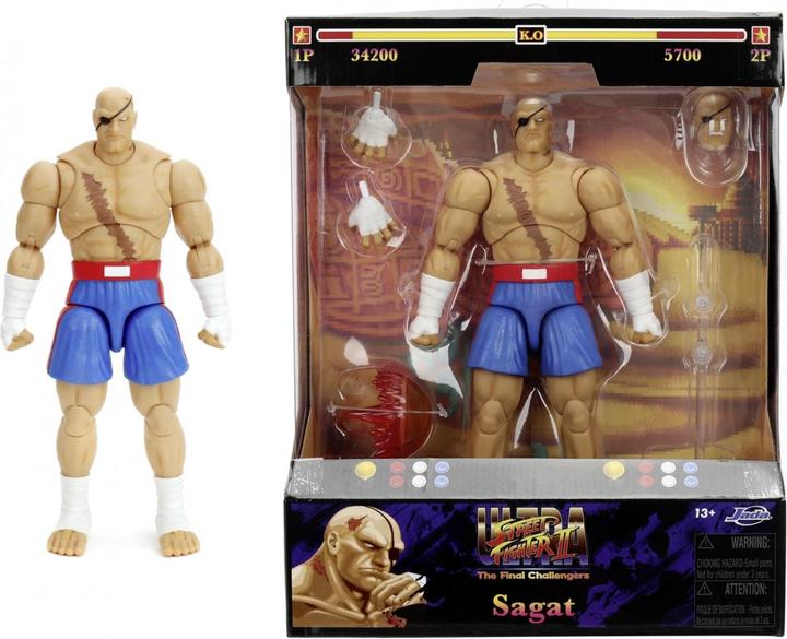 Produktbild Jada Street Fighter II Sagat 7,5" Figure
