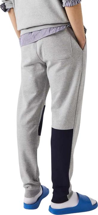 Actual product image Lacoste Mens Heritage Destructed Cotton Logo Jogging Bottoms (XS)