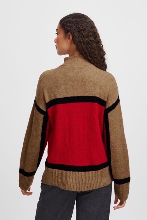 Immagine prodotto B.young BYOMARTHA MAGLIONE CON MEZZA ZIP - 20813908 (S)