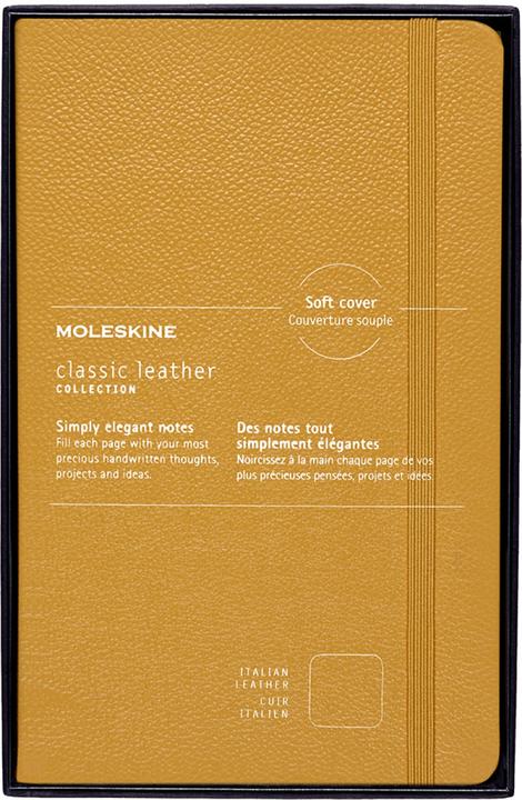 Produktbild Moleskine Notizbuch Ledereinband (130 x 210 mm, Liniert, Harter Einband)