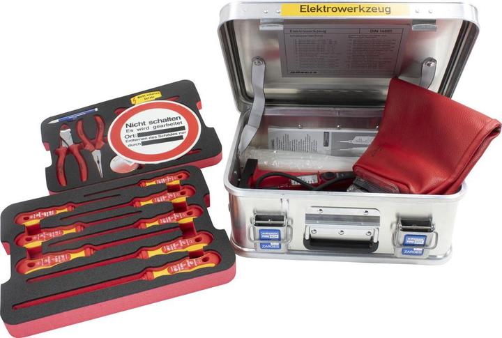 Produktbild Dönges Elektrowerkzeug DIN 14885, mit Schaumeinlage, 400 x 300 x 150 mm