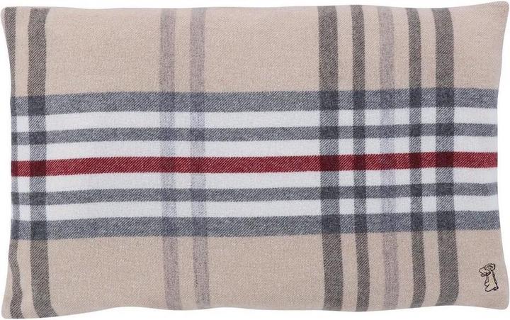 Produktbild Eskimo Kissen Interlaken 40 x 60 cm, Camel/Rot (60 x 40 cm)