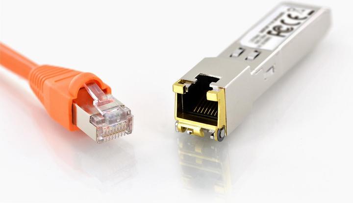 Actual product image Digitus Mini GBIC Copper SFP Module, 10 Gbps, RJ45