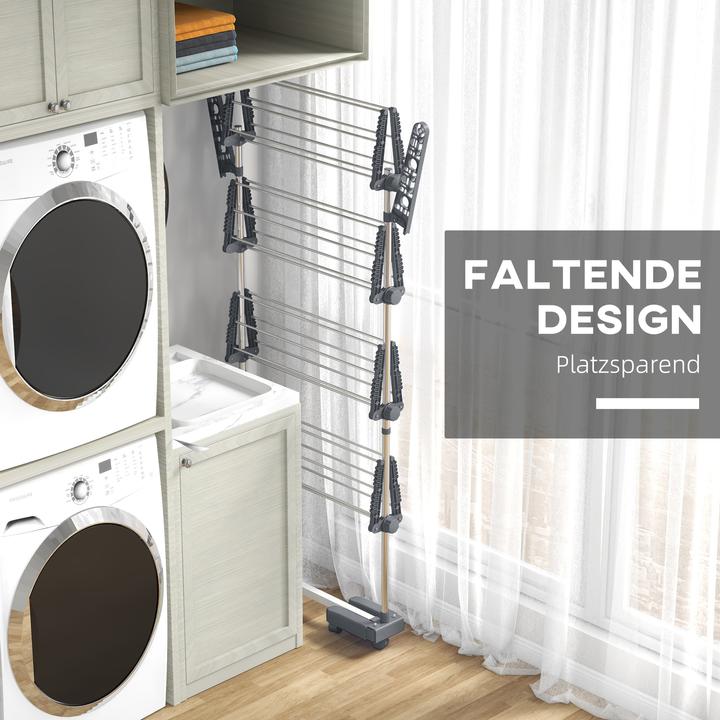 Image du produit Homcom Séchoir à linge (1.42 m)