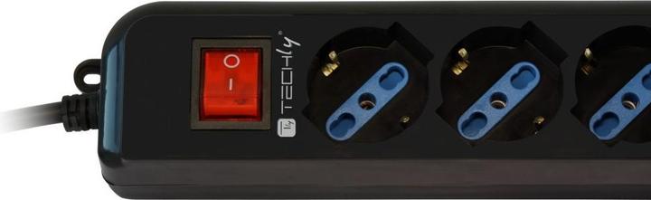 Productafbeelding Techly 300415 UPS-stekkerdoos met (6 x, CEE 7/3, 1.50 m)