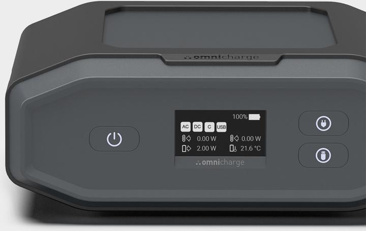 Actual product image Omnicharge Ultimate (38400 mAh, 100 W, 142 Wh)