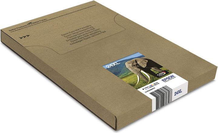 Actual product image Epson Ink Cart/24XL Elphnt BK/CY/MG/YL/LCY/LMG (M, FC, C, Y, LC, LM)
