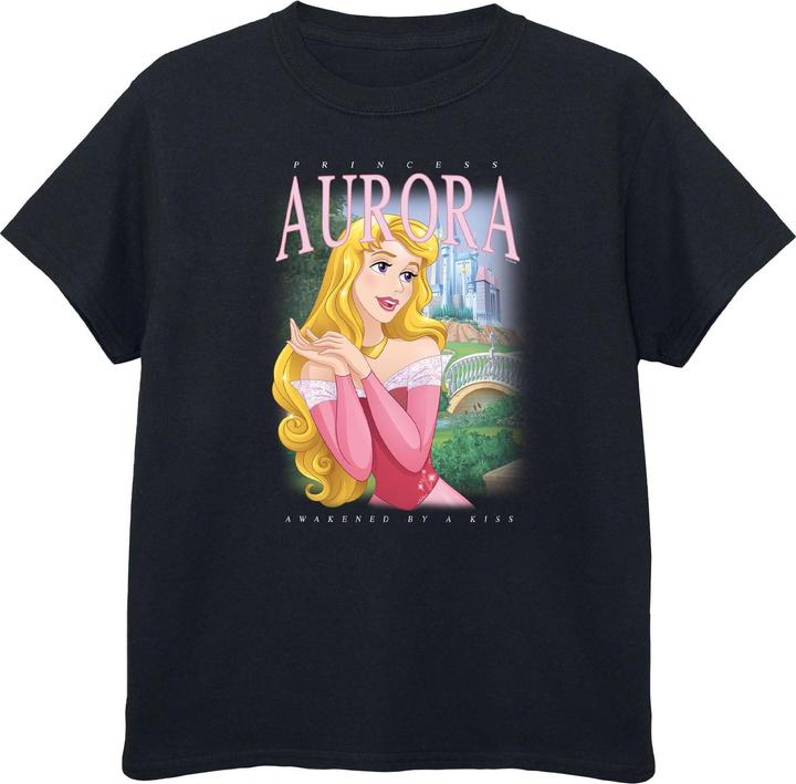 Disney Interactive Studios Mädchen Aurora Montage TShirt aus Baumwolle