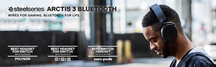 Produktbild SteelSeries Arctis 3 Bluetooth (Wireless) (Kabelgebunden, Kabellos)