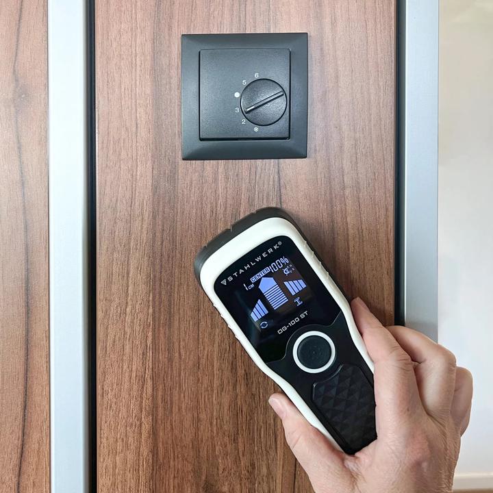 Produktbild Stahlwerk Ortungsgerät OG-100 ST Wandscanner, Metalldetektor, Leitungssucher