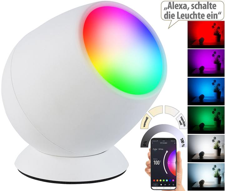 Actual product image Luminea Smart WLAN mood light (210 lm)