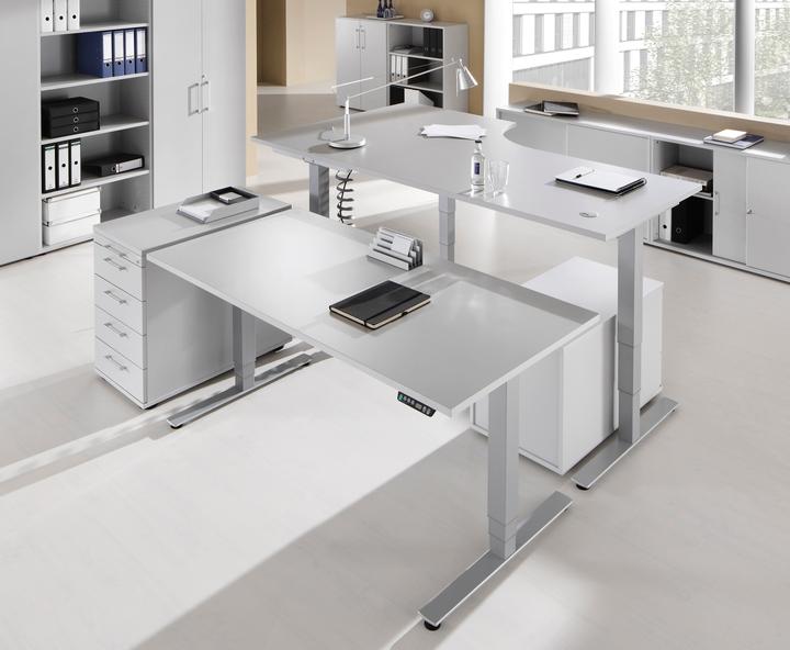Actual product image MC MyBigLift XDSM sit-stand desk (1600 x 800 x 635 mm)