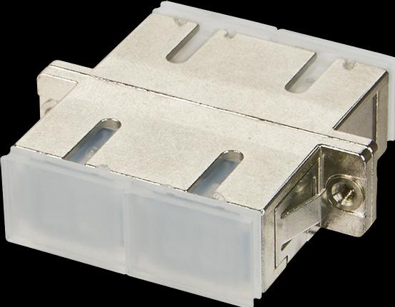 Actual product image Metz Connect 150900D2-I - SC - Blue - Metallic - Multi-mode - Zinc - Ceramic - OS2 (Network coupling)