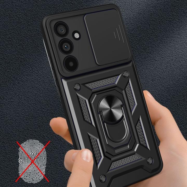Actual product image Tech-Protect CamShield Pro Case for Samsung Galaxy A56 5G - Black (Samsung Galaxy A56)