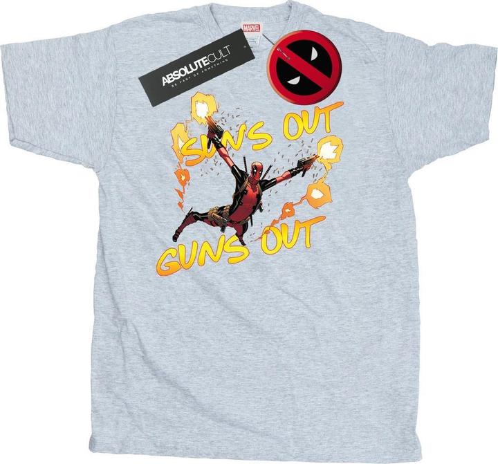 Deadpool Sun's Out Guns Out TShirt (XL)
