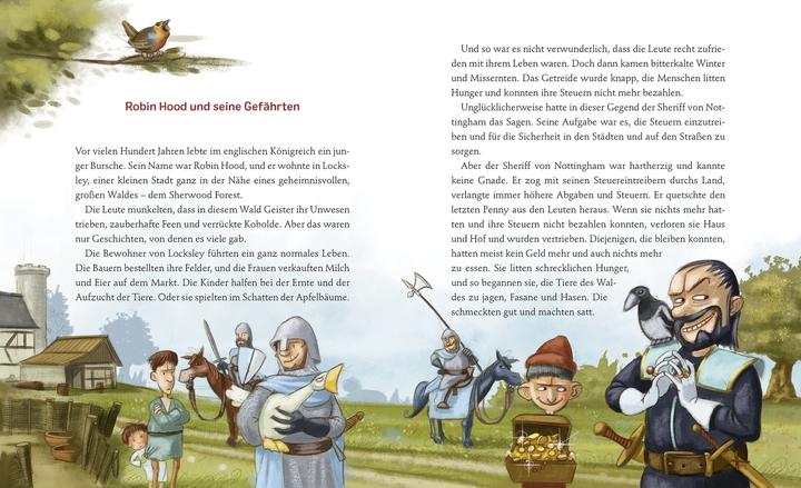 Produktbild Klassiker zum Vorlesen. Robin Hood (Deutsch, Angie Westhoff, Stephan Pricken, 2025)