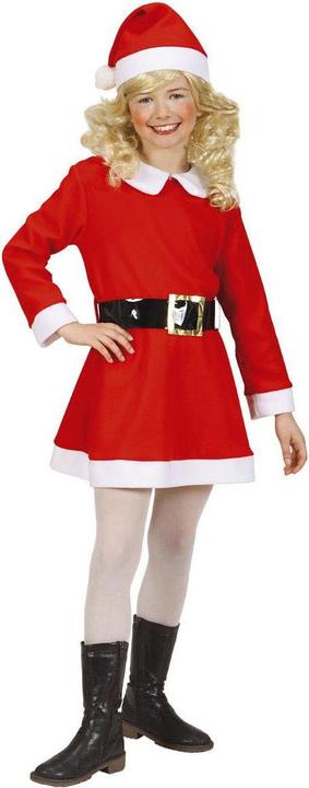 Actual product image Widmann Santa Girl Costume Flannel (116)