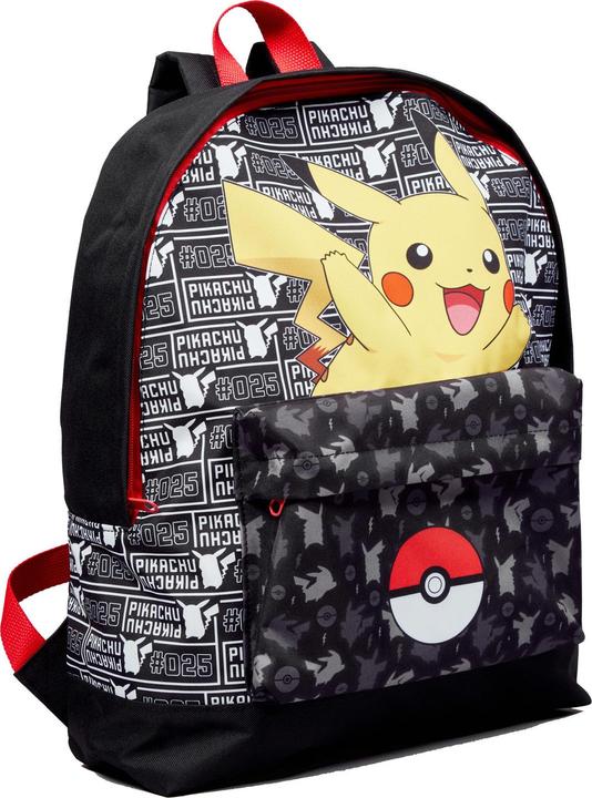 Actual product image Backpack with front pocket Pokémon Pokeball Pikachu