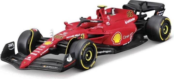 Image du produit Bburago 927775.024 - Ferrari F1- 75 #55 Sainz 1:43