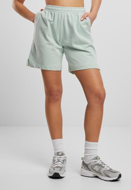 Actual product image Urban Classics Ladies Organic Terry Bermuda Pants - 137825 (XL)