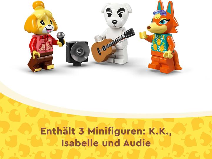 Produktbild LEGO K.K. spielt auf dem Festplatz (77052, LEGO Animal Crossing)