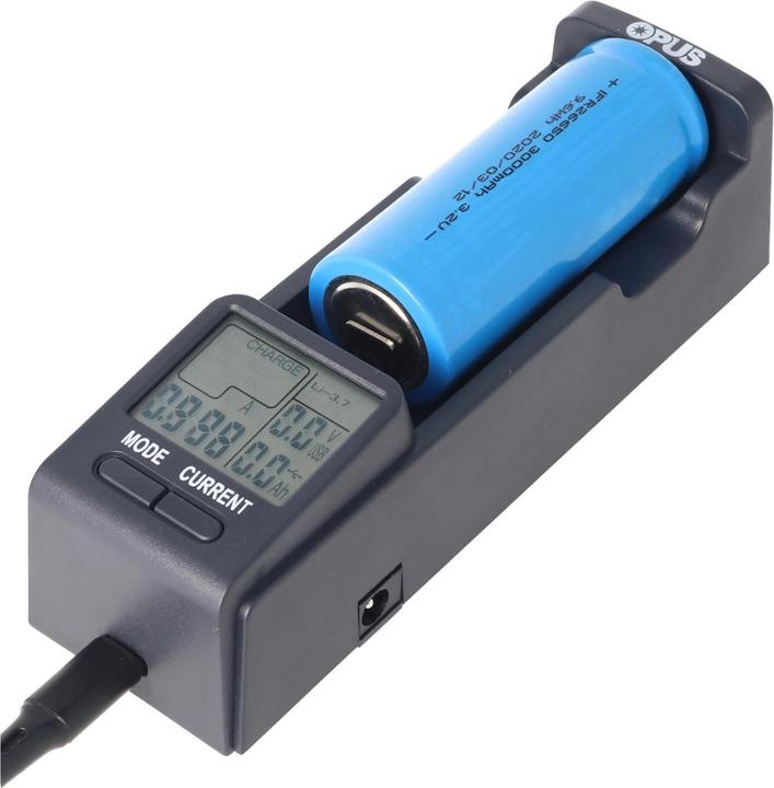 Image du produit Opus Chargeur rapide pour batteries IFR 3,2V et 3,6-3,7V avec fonction de décharge (Chargeurs sans batterie)
