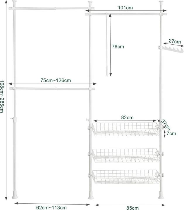 Produktbild SoBuy FRG34-W (1 x)