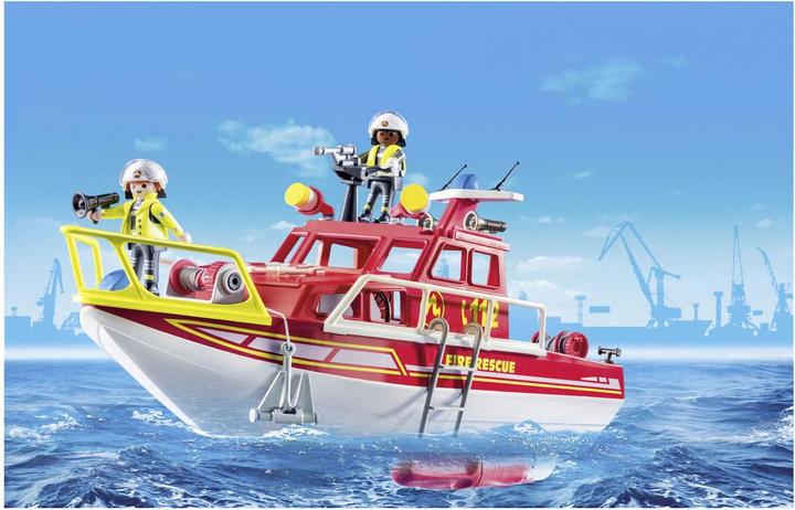 Actual product image Playmobil Fire boat (71598, Playmobil City Action)