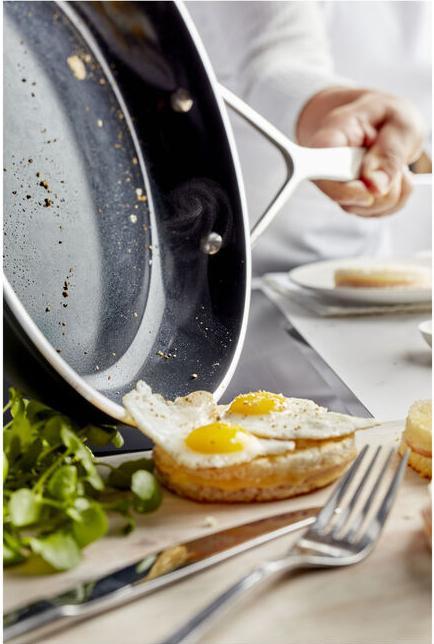 Actual product image Demeyere Alu Pro 5 Ceraforce frying pan 20 cm (20 cm, Frying pan, Stainless steel)
