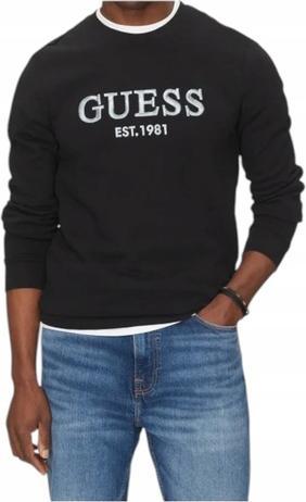 Guess Herren Beau Sweatshirt Schwarz (XL)