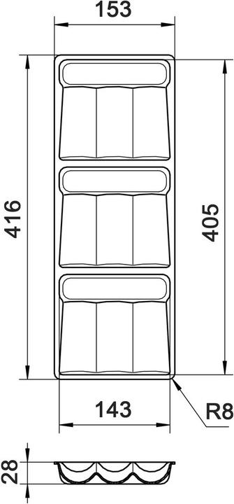 Produktbild Werkstarck Gewürzdosenhalter Basic M