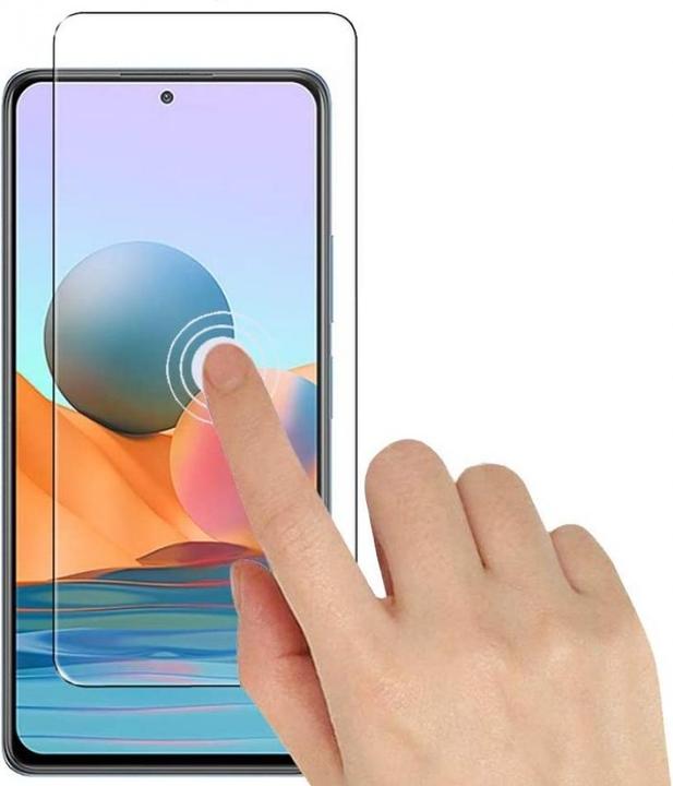 Actual product image Screenguard Xiaomi Redmi Note 10 Pro Protective Glass Film Case Friendly Design (1 Piece, Xiaomi Redmi Note 10 Pro)