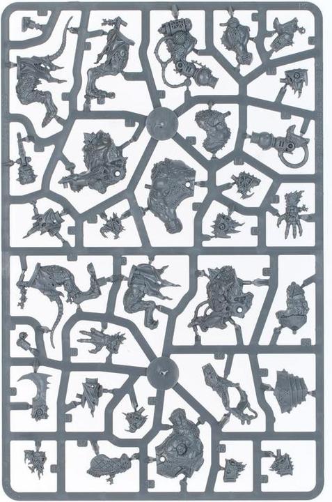Actual product image Games Workshop Warhammer AoS - Skaven Rats Ogres (Plastic)
