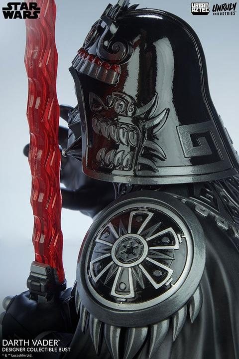 Produktbild Unruly Industries Star Wars Super buste vinyle Urban Aztec Darth Vader by Jesse Hernandez 25 cm