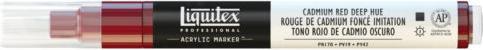Image du produit Winsor & Newton Paint Marker Fin Cadmium Red Deep Hue 311 (Noir, blanc, 2 mm, 1 x)