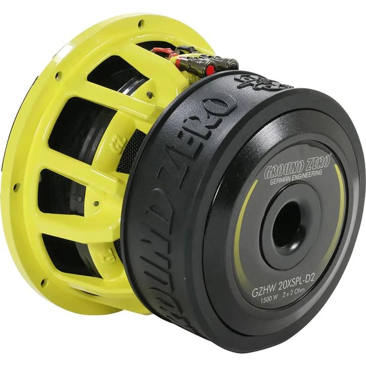 Actual product image Ground Zero GZHW 20XSPL-D1 20cm Subwoofer (1500 W)