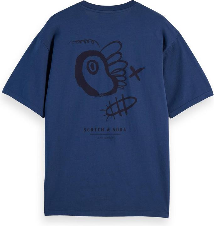 Immagine prodotto Scotch & Soda Regular fit front and back artwork T-shirt (M)