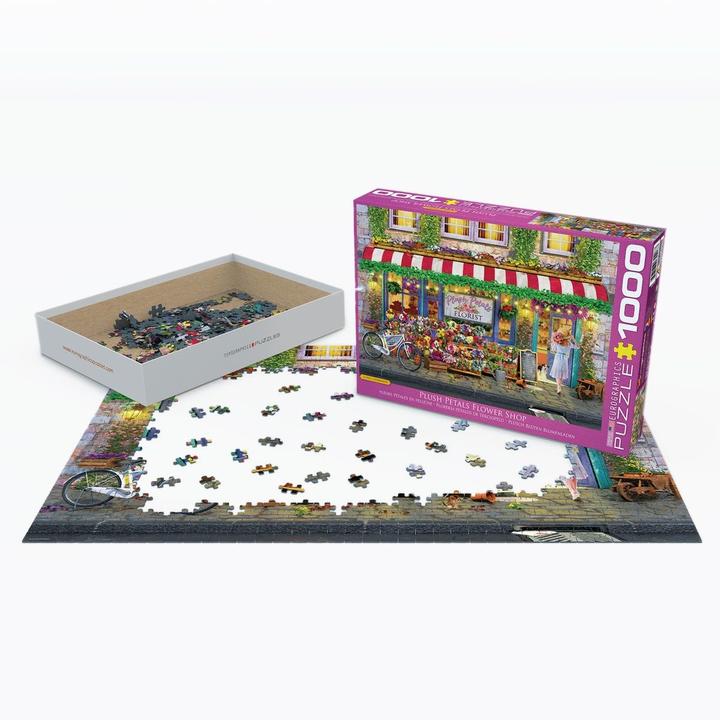 Produktbild Eurographics Plüsch Blüten Blumenladen (1000 Teile)
