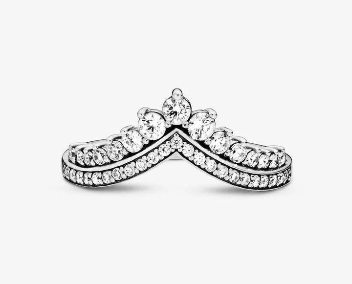 Actual product image Pandora Tiara Wishbone Ring (56, 925 Silver)